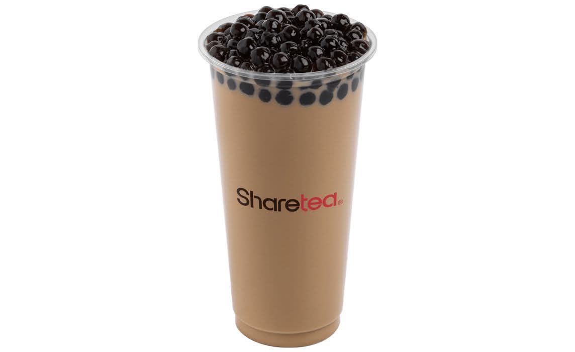 Milk Tea Ice Blended W/ Pearls (Boba)