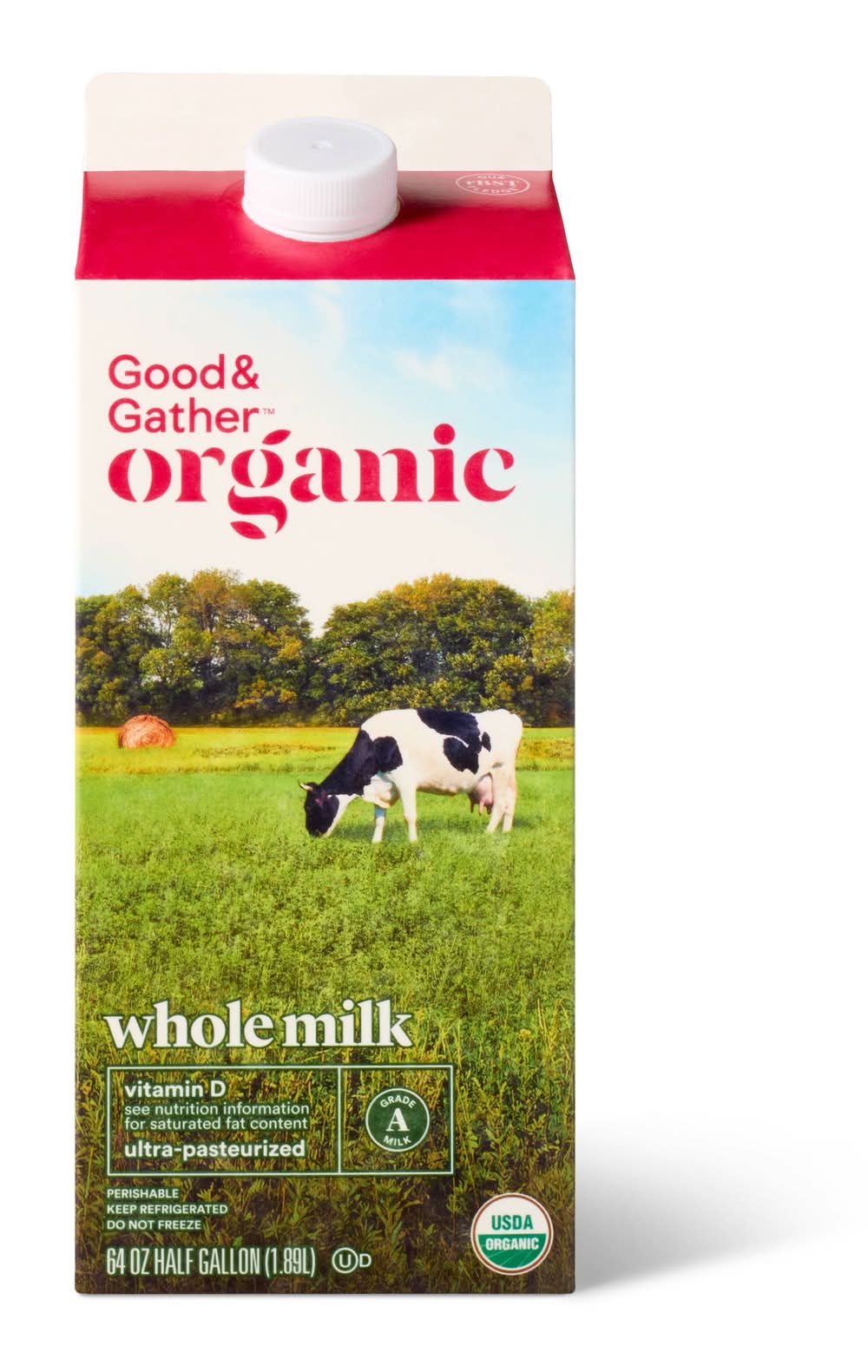 Good & Gather Organic Whole Milk (64 fl oz)