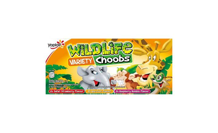 Wildlife Choobs Variety 6 x 37g (405360)