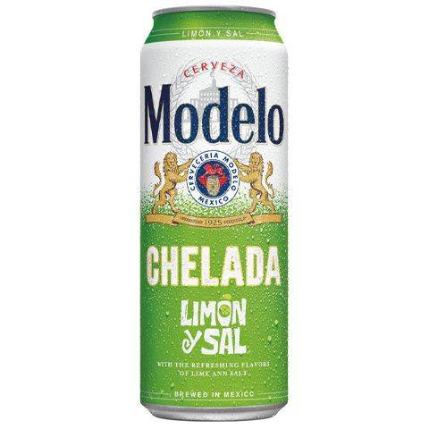 Modelo Chelada Limon y Sal Flavored Beer24oz Can