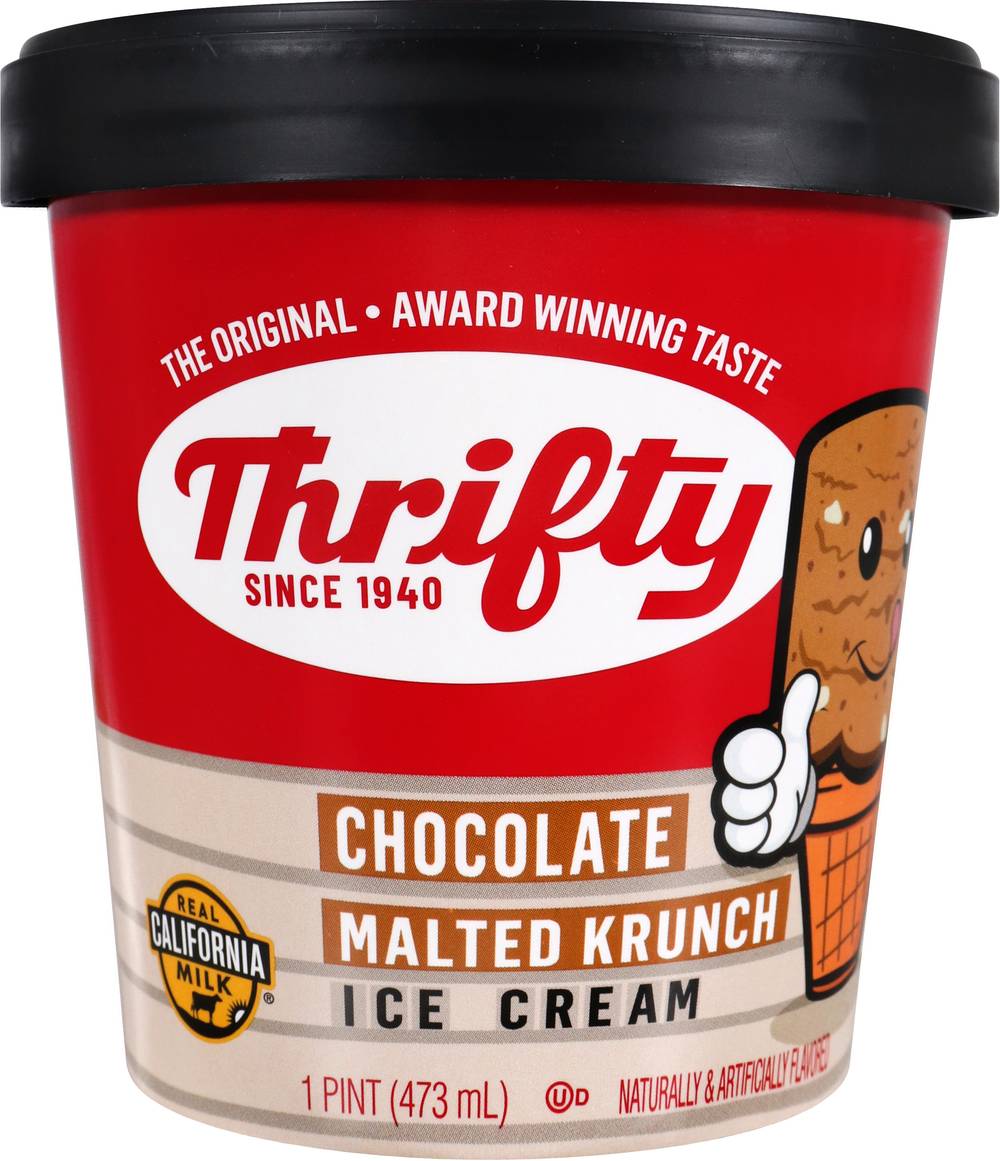Thrifty Ice Cream (chocolate malted krucnh)