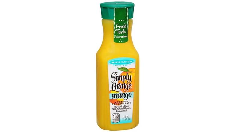 Simply Orange With Mango Juice