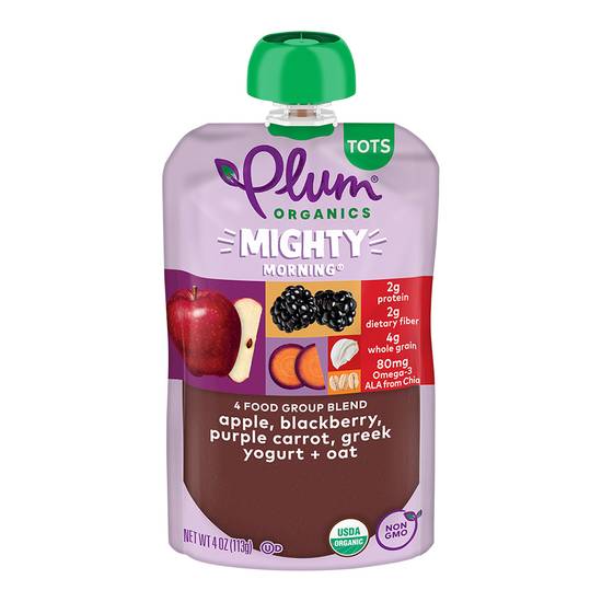 Plum Organics Mighty Tots Food Group Blend