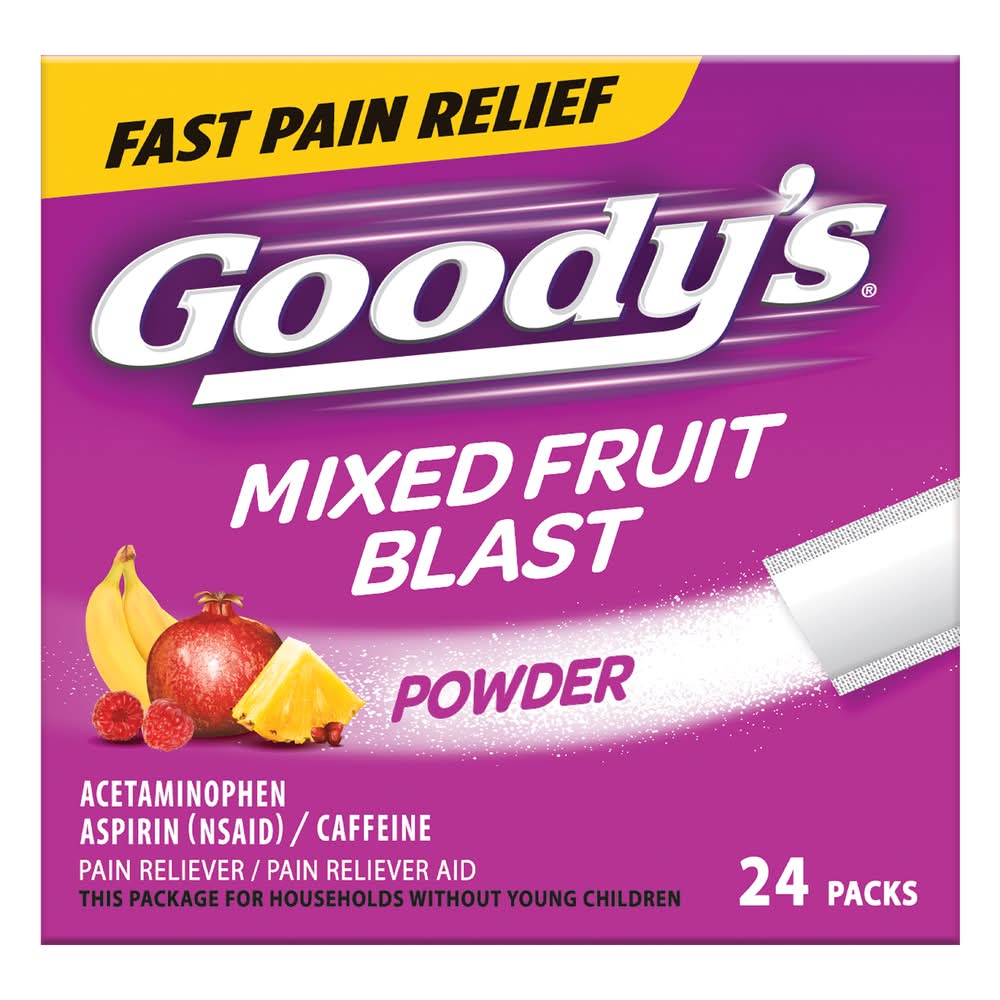 Goody's Extra Strength Mixed Fruit Blast Headache Powders (3.2 oz)