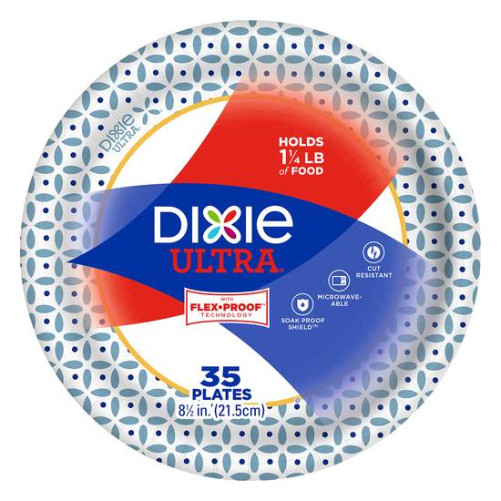 Dixie Ultra 8.5 Inch Plates