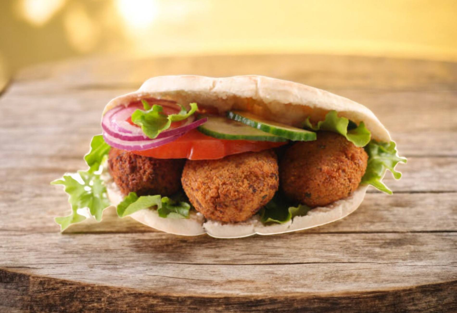 🌱 Sandwich Falafel
