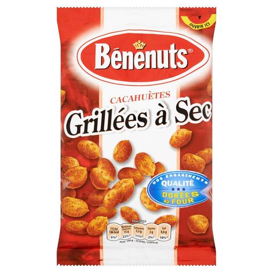 Cacahuètes grillées Benenuts 120g