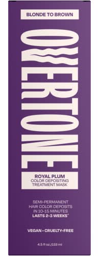 Overtone Color Royal Plum Color Depositing Treatment Mask