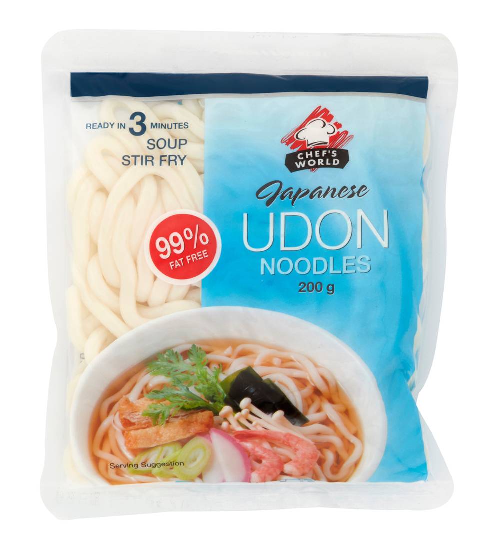 Chef's World Japanese Udon Noodles (200g)