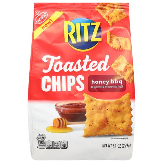 Ritz Toasted Chips (honey bbq)