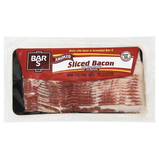 Bar-S Smoked Sliced Bacon (12 oz)