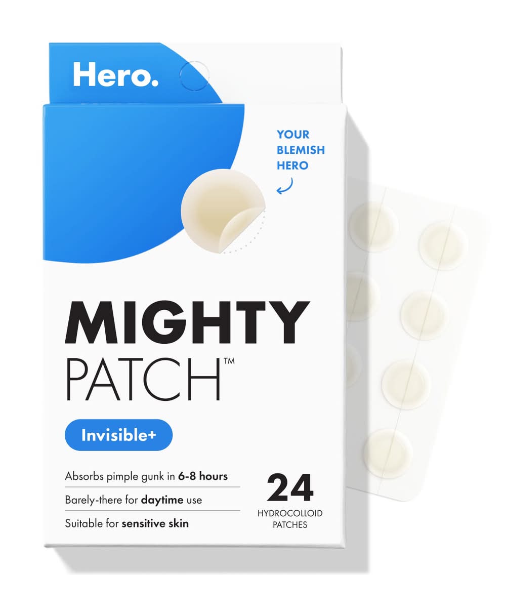 Mighty Patch Invisible+ Pimple Patches (24 ct)