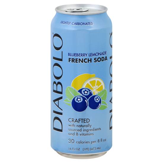 Diabolo Blueberry Lemonade French Soda (16 fl oz)
