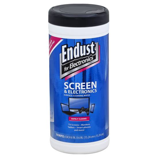 Endust Surface Cleaning Wipes (70 ct)