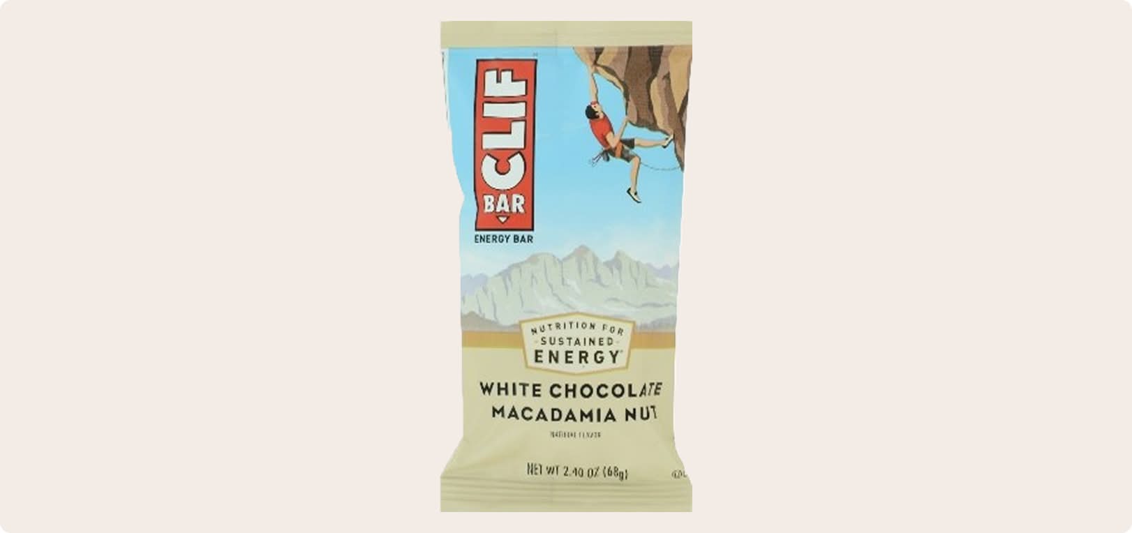 Clif White Chocolate Macadamia 2.4 oz