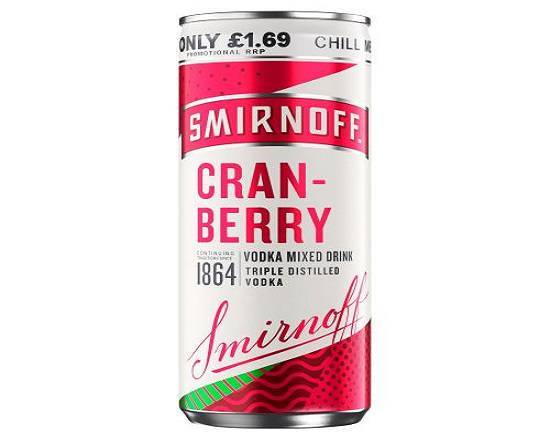 Smirnoff Cranberry Vodka Mixed Drink (250 ML)