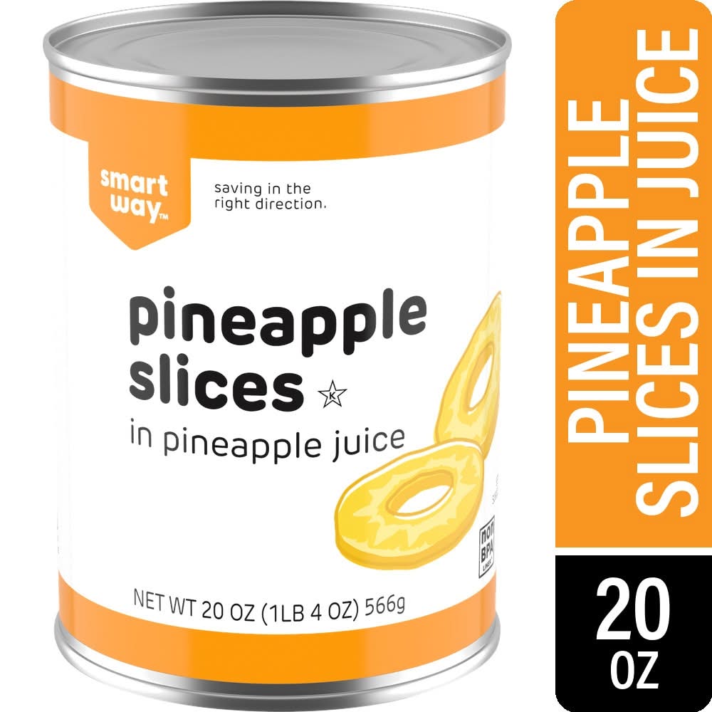 Smart Way Pineapple Slices For Juice (20 oz)