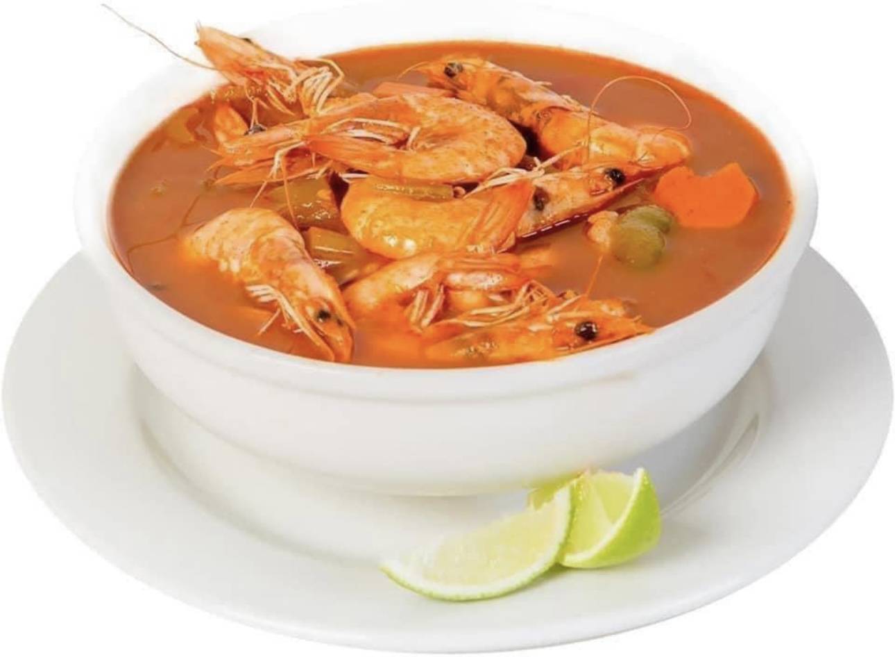 Caldo de camarones