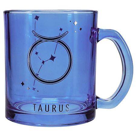 Festive Voice Taurus Zodiac Glass Mug