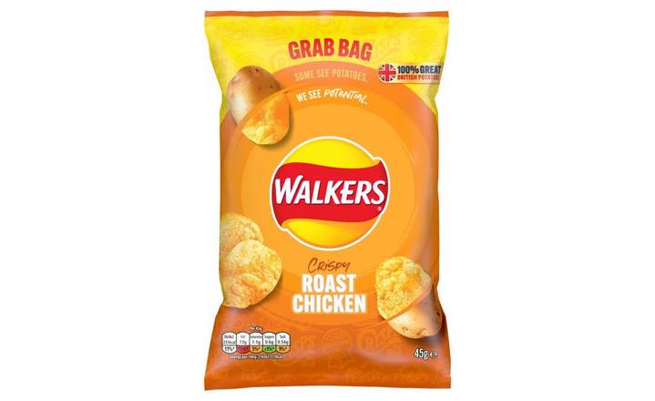 Walkers Roast Chicken 45g (401149) 