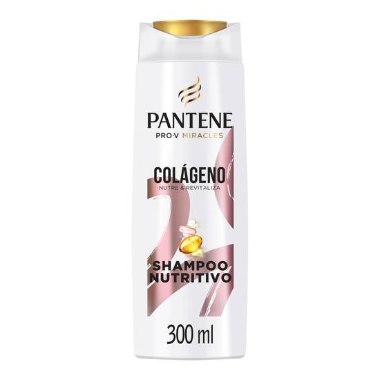 Pantene shampoo pro-v miracles colágeno nutre & revitaliza (botella 300 ml)