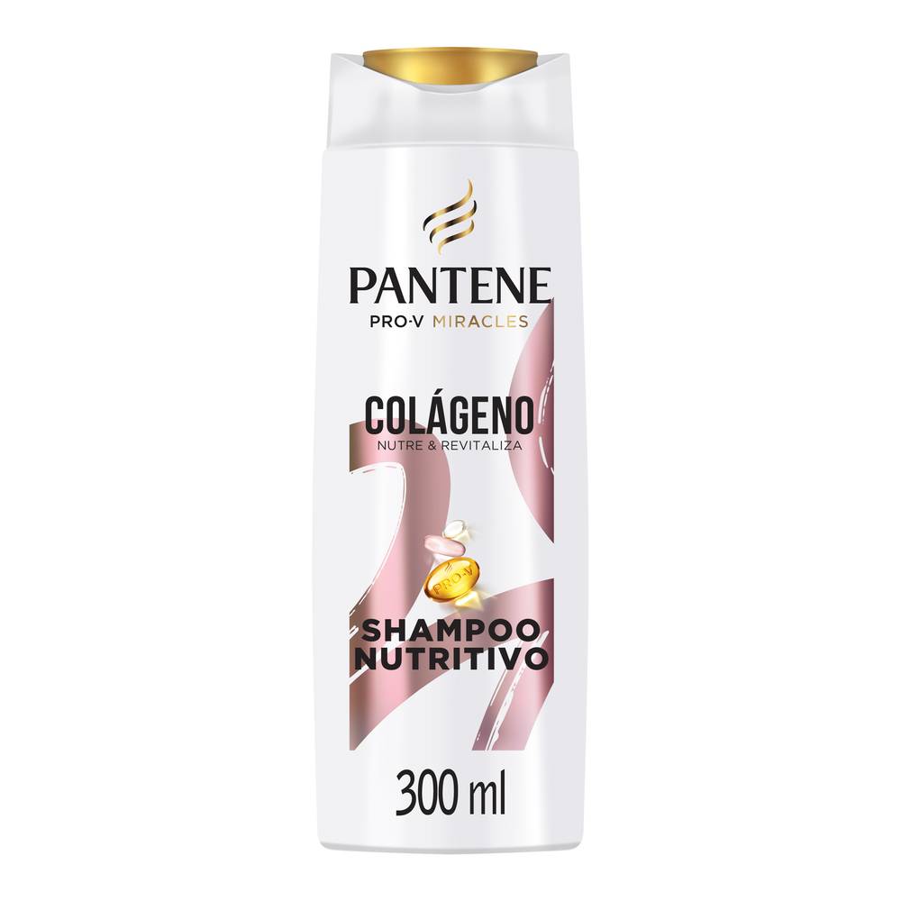 Pantene · Shampoo pro-v miracles colágeno nutre & revitaliza (300 ml)