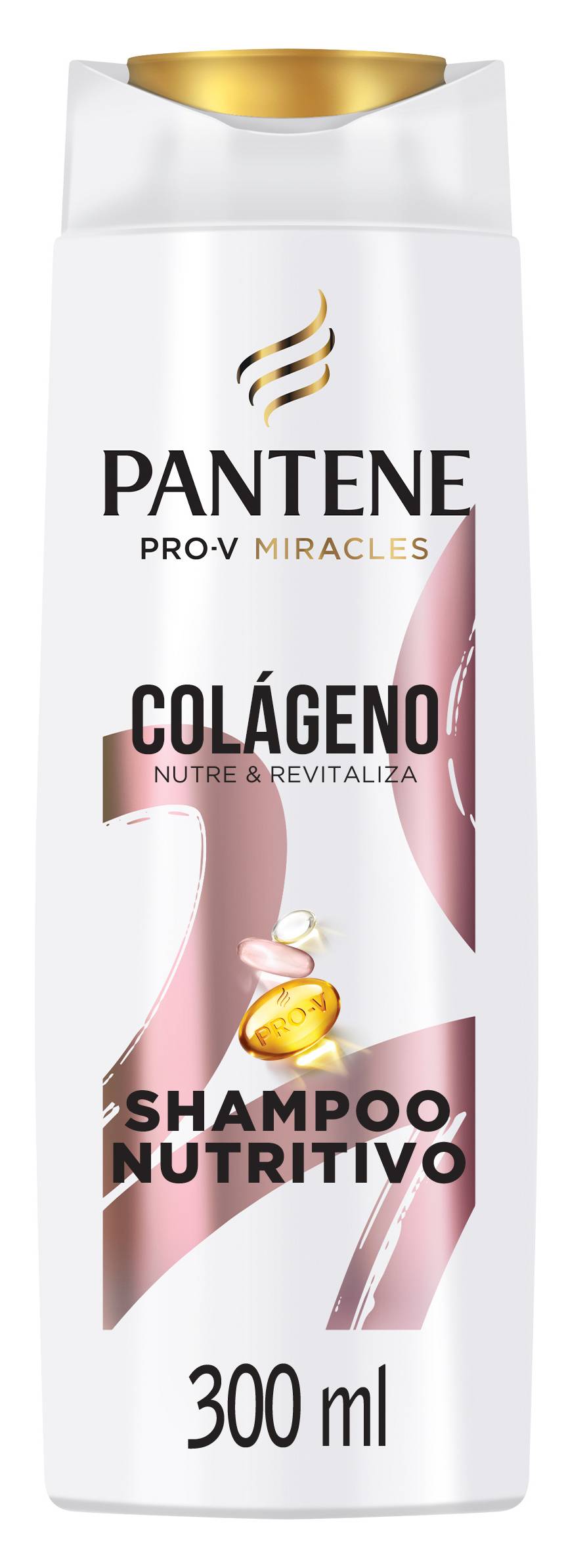 Pantene · Shampoo pro-v miracles colágeno nutre & revitaliza (300 ml)
