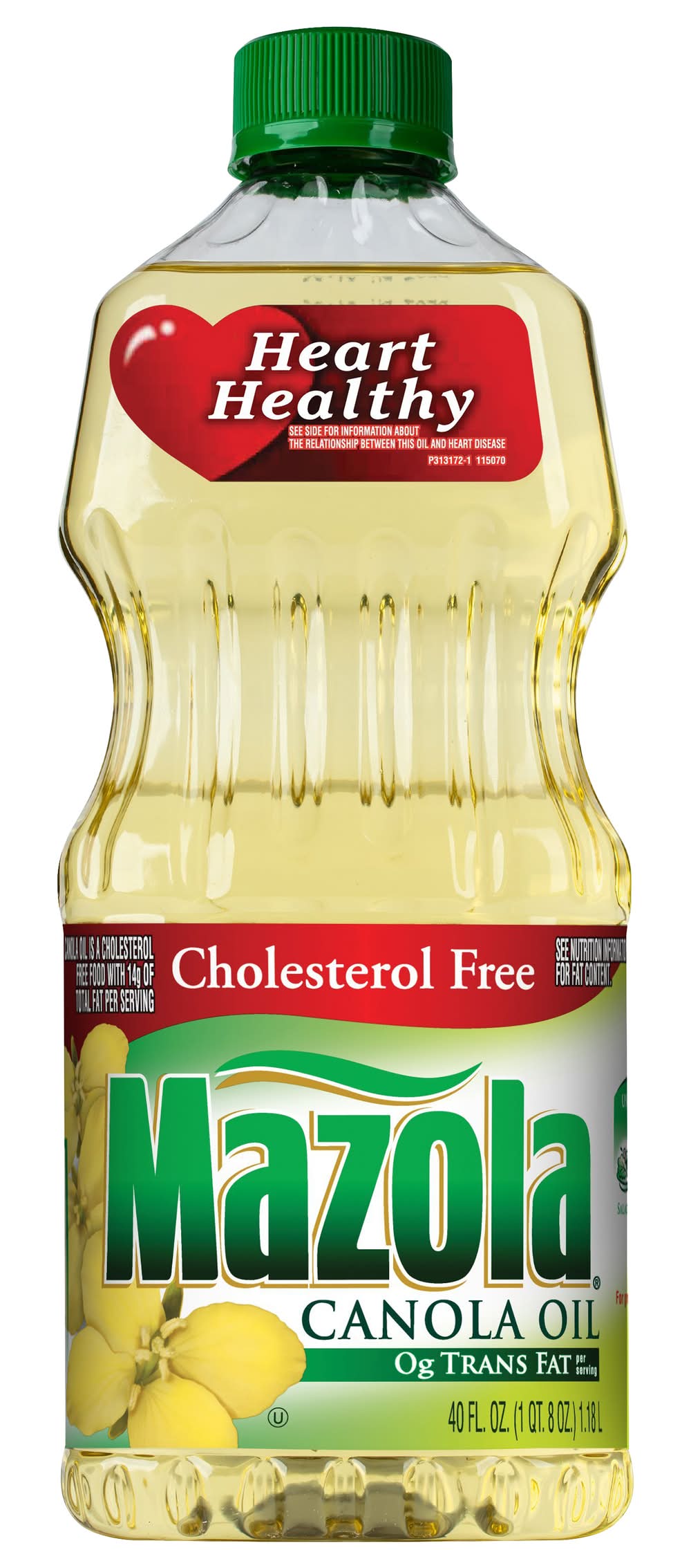 Mazola Cholesterol Free Canola Oil (40 fl oz)