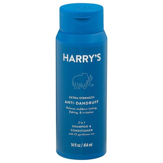 Harry's Extra-Strength Anti-Dandruff 2 in 1 Shampoo & Conditioner