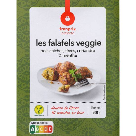 Falafels veggies franprix 200g