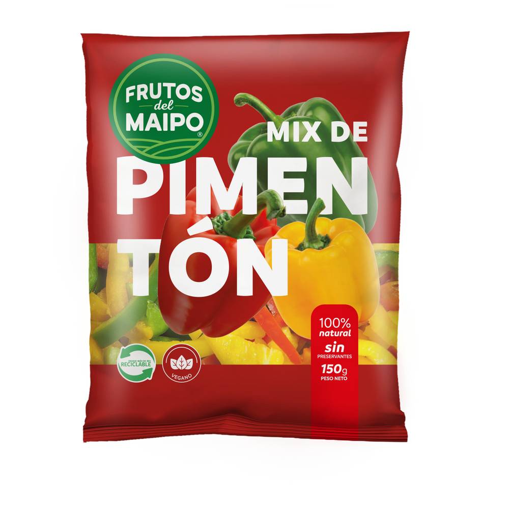 Frutos del maipo mix pimentones (bolsa 150 g)