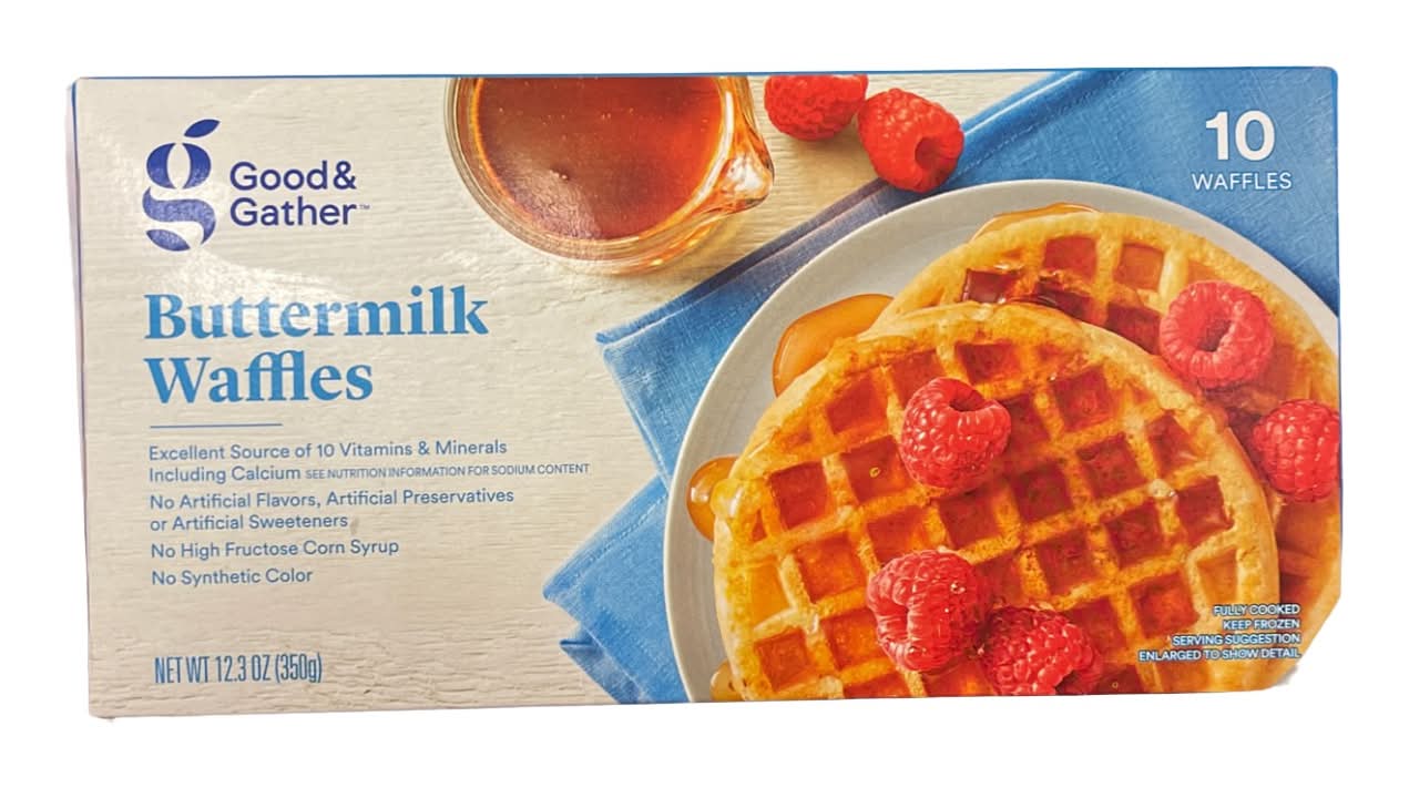 Good & Gather Frozen Buttermilk Waffles (12.3 oz, 10 ct)