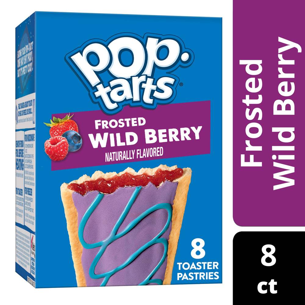 Pop-Tarts Frosted Wild Berry Toaster Pastries (8 pastries)