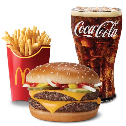 McCombo Grande Double Quarter Pounder con Queso