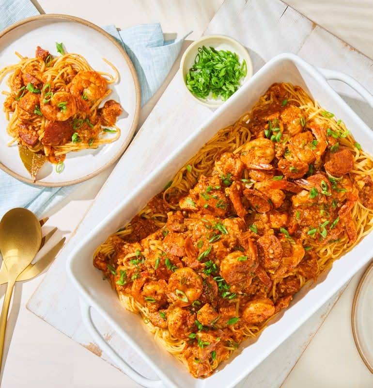 CATERING JAMBALAYA LINGUINI FINI