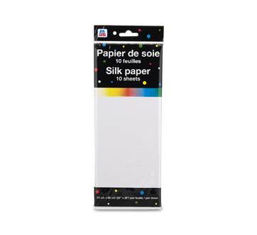 Pjc papier de soie (10 unités, blanc) - silk paper (10 units, white)