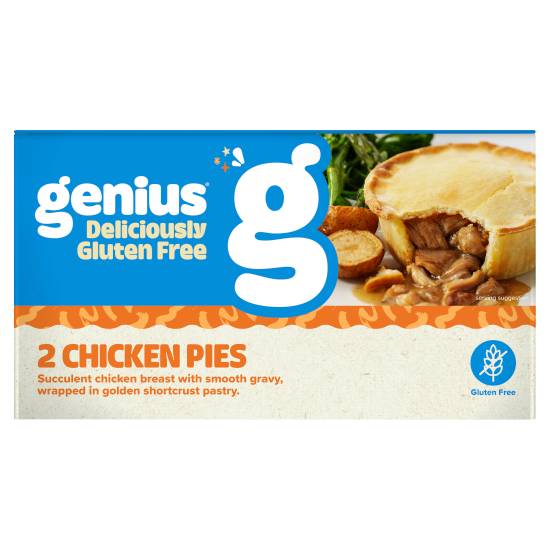 Genius 2 Chicken Pies 320g
