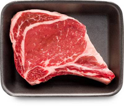Usda Choice Beef Rib Steak Bone In - 2.00 Lb