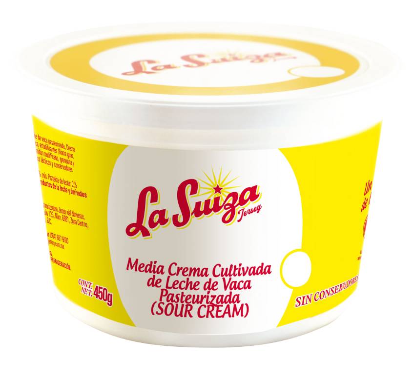 La Suiza · Crema agria (450 g)
