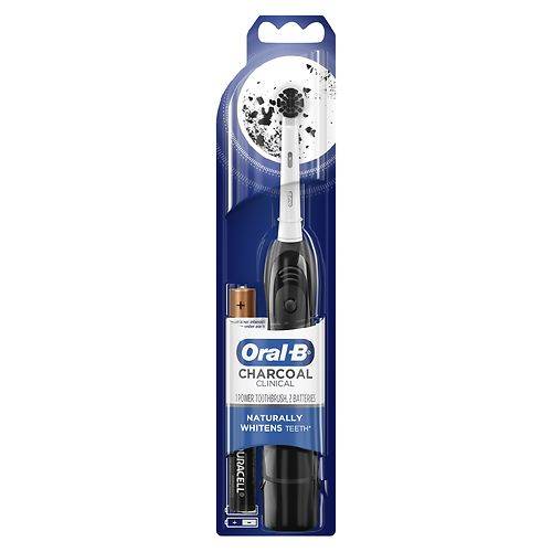 Oral-B Clinical Charcoal, Battery Powered Toothbrush - 1.0 ea