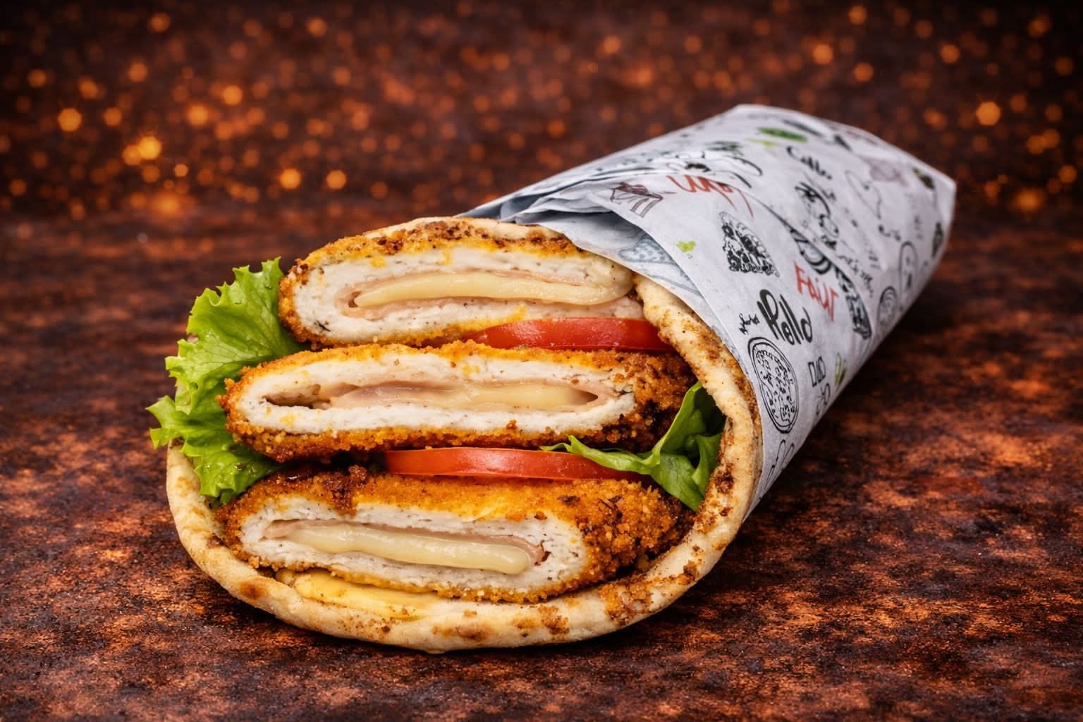 🫓 Cheese Naan Cordon Bleu | L'Expérience Double Fondant