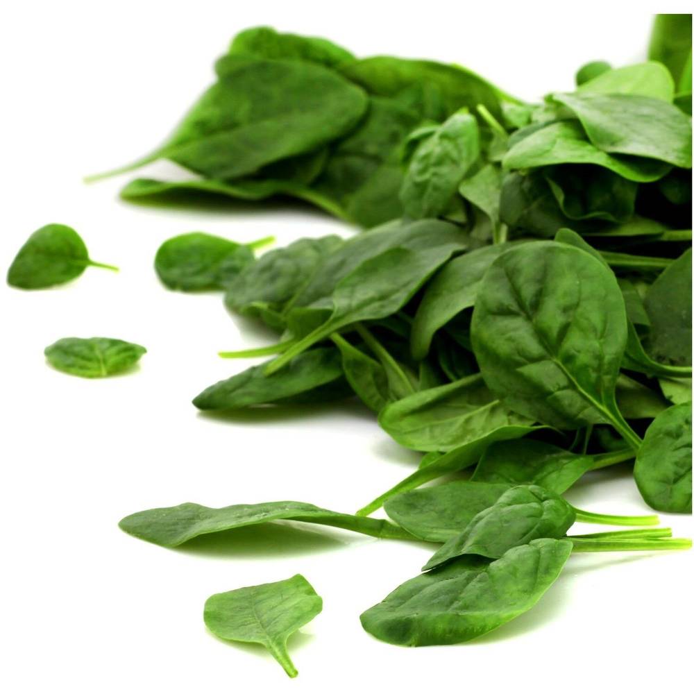 Feuilles d'épinards fraîches (125g)