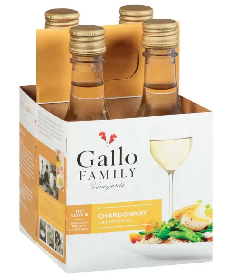 Gallo Family California Chardonnay - 4 Pack