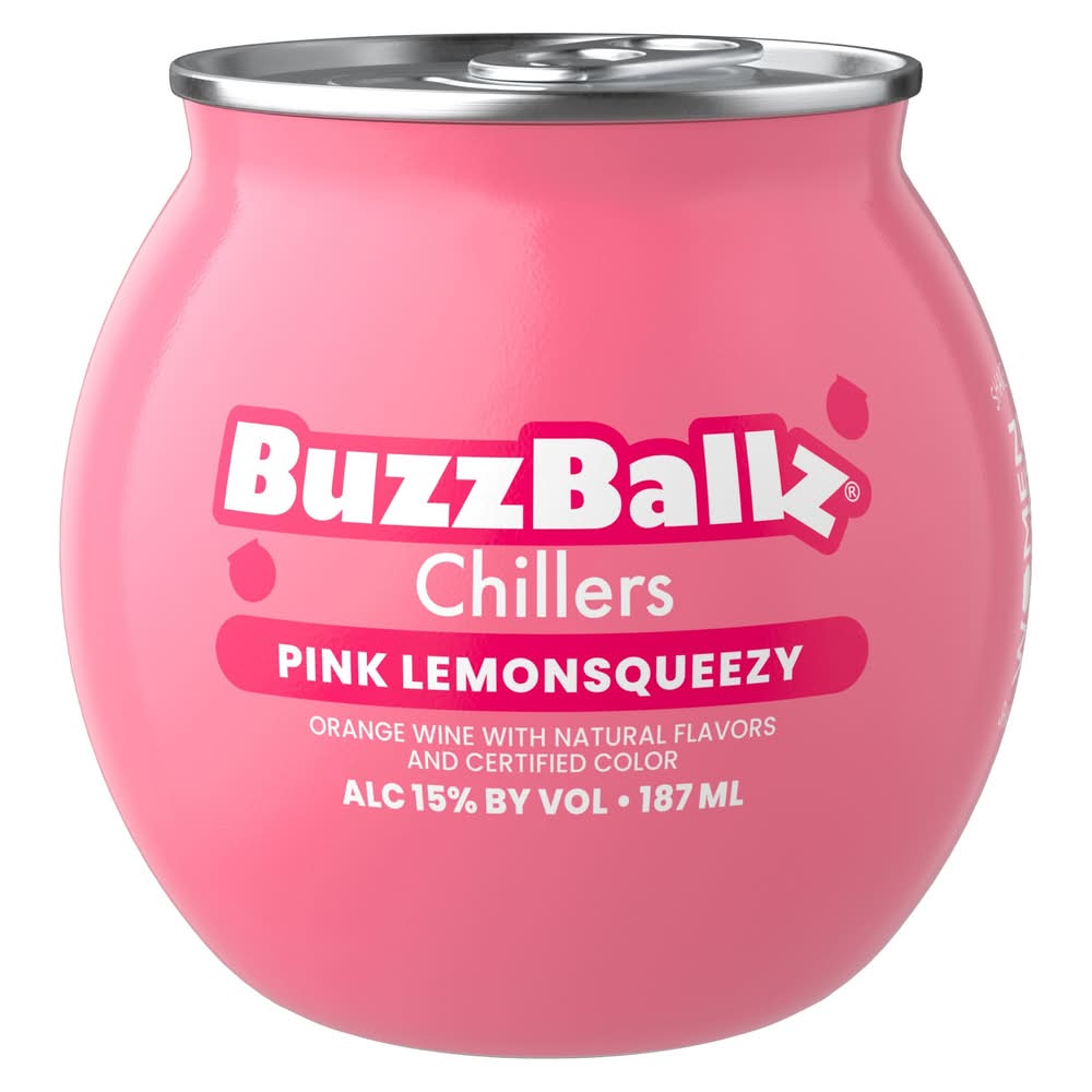 ちゃや①②郵 丸121416(bh)コズ→ネオンピンクレモン他 BuzzBallz Chillers Orange Wine, Pink Lemonsqueezy (6.32 fl oz