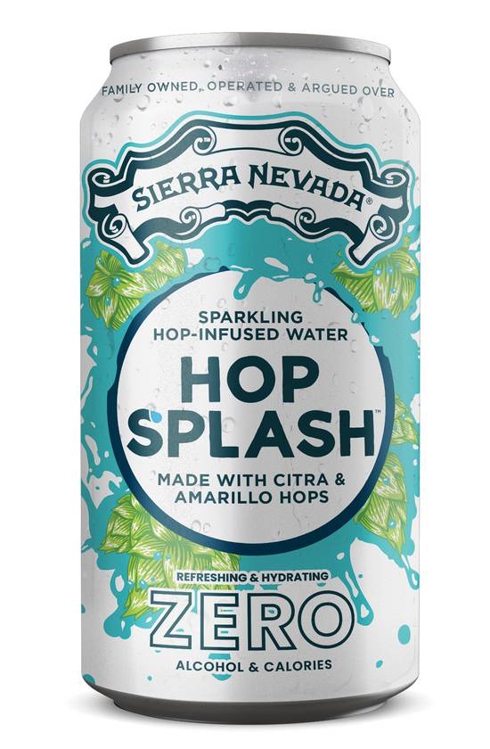 Sierra Nevada Hop Splash Sparkling Hop-Infused Water (6 pack, 2 fl oz)