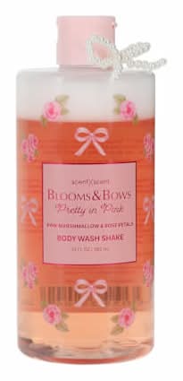 Blooms & Bows Pretty In Pink Body Wash Shake 13oz Pretty in Pink