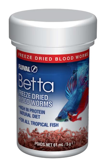 FLUVAL Betta Freeze Dried Bloodworms For Fishes
