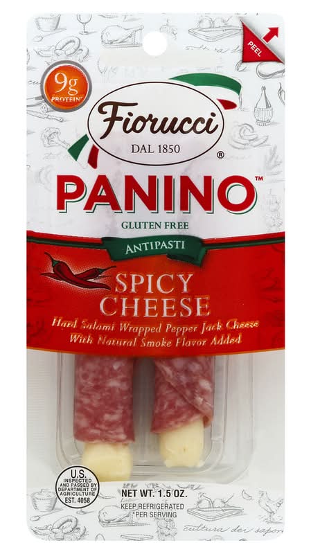 Fiorucci Spicy Cheese & Pepperoni Panino 1.5oz