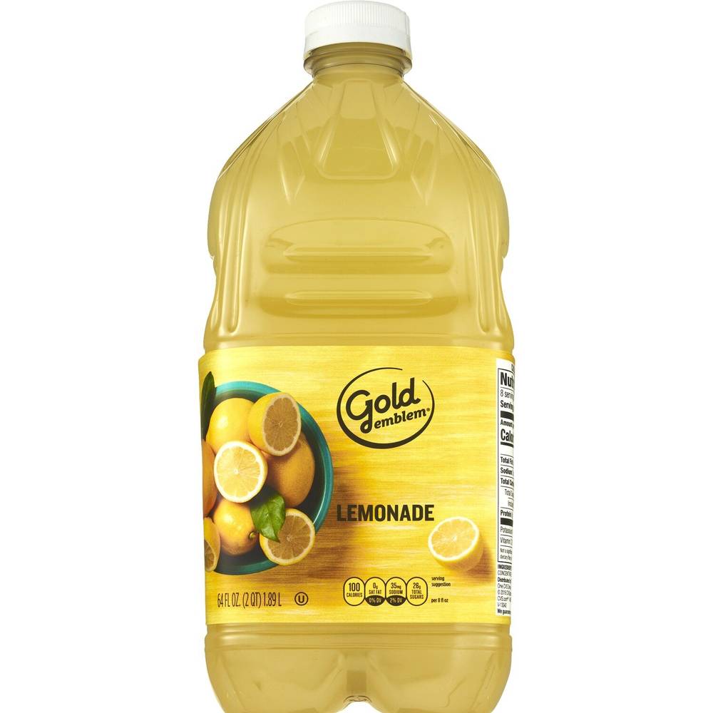 Gold Emblem Juice Cocktail, Lemonade (64 fl oz)