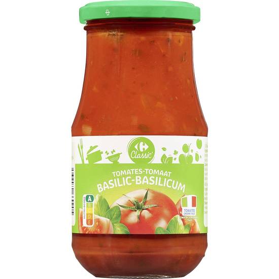 Carrefour Classic' - Sauce tomate basilic